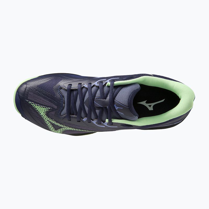 Кросівки для гри в падел чоловічі Mizuno Wave Exceed Light 2 Padel evening blue/patina green/lolite 9