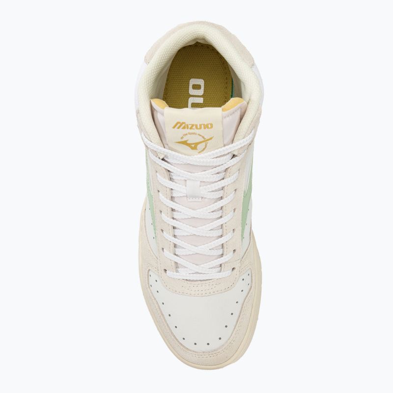 Кросівки Mizuno City Wind Mid білі / димчасто-зелені / білі пісочні 5