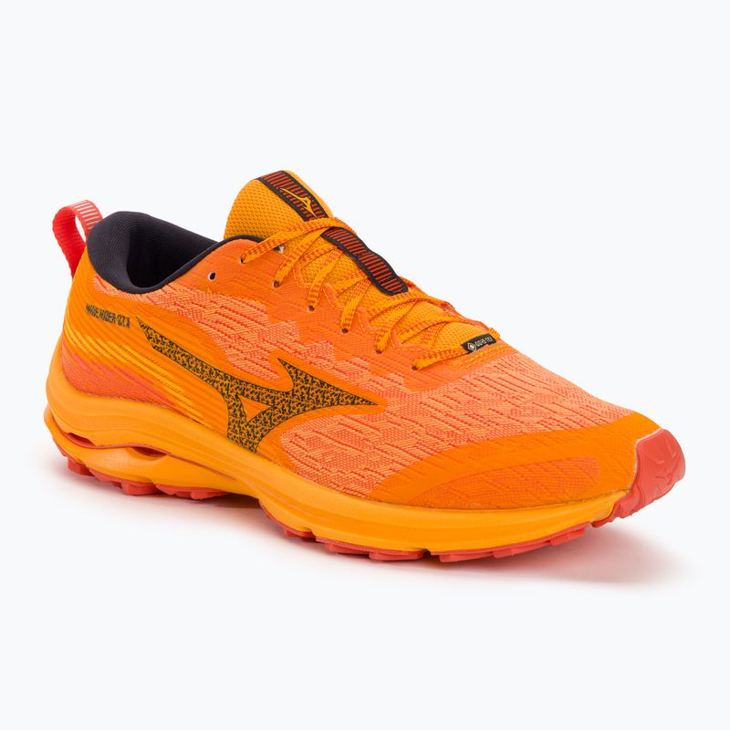 Кросівки для бігу чоловічі Mizuno Wave Rider GTX zinnia/tigerlily/black