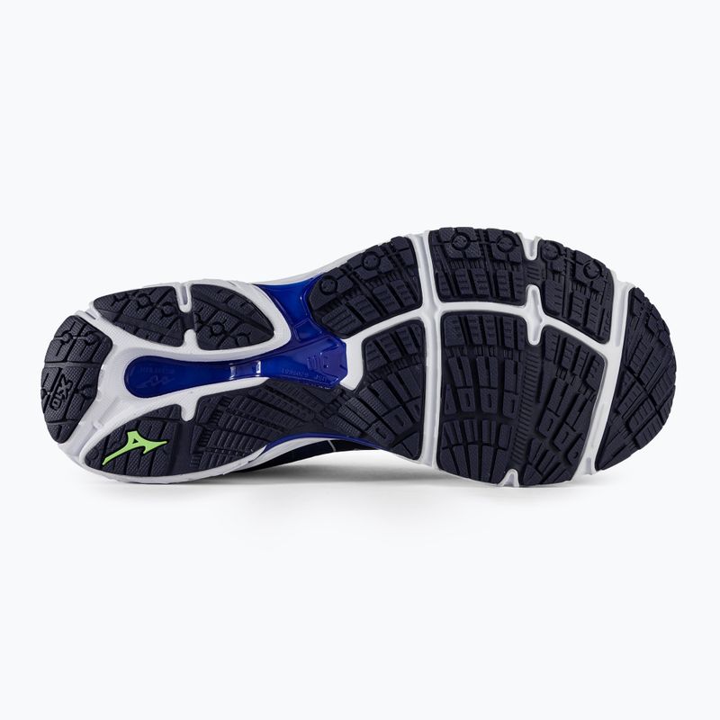 Чоловічі кросівки Mizuno Wave Prodigy 5 bdepth/білий/технологічний зелений 4