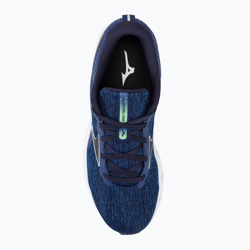Чоловічі кросівки Mizuno Wave Prodigy 5 bdepth/білий/технологічний зелений 5