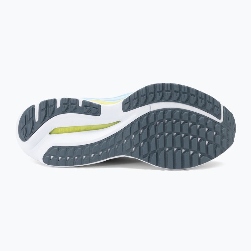 Чоловічі бігові кросівки Mizuno Wave Inspire 19 сірий/синій/болт2неон 5