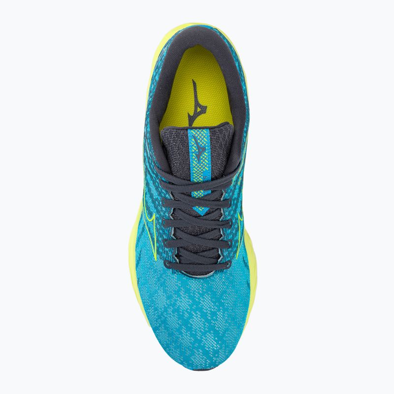 Чоловічі кросівки Mizuno Wave Inspire 19 jet blue/bolt2neon/luminous 6