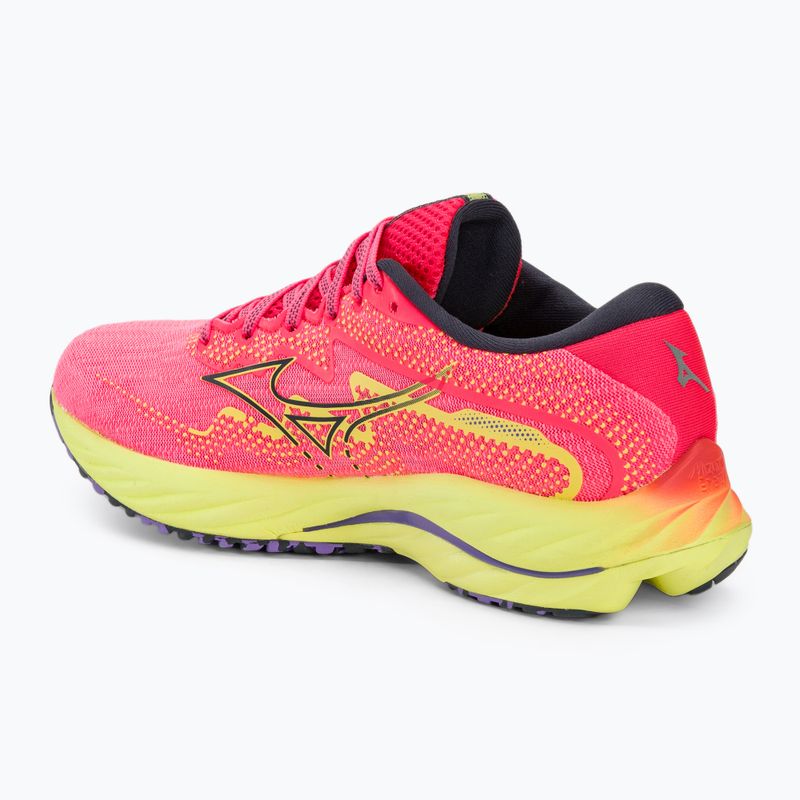 Жіночі бігові кросівки Mizuno Wave Rider 27 h-vpink/blue/luminous 3