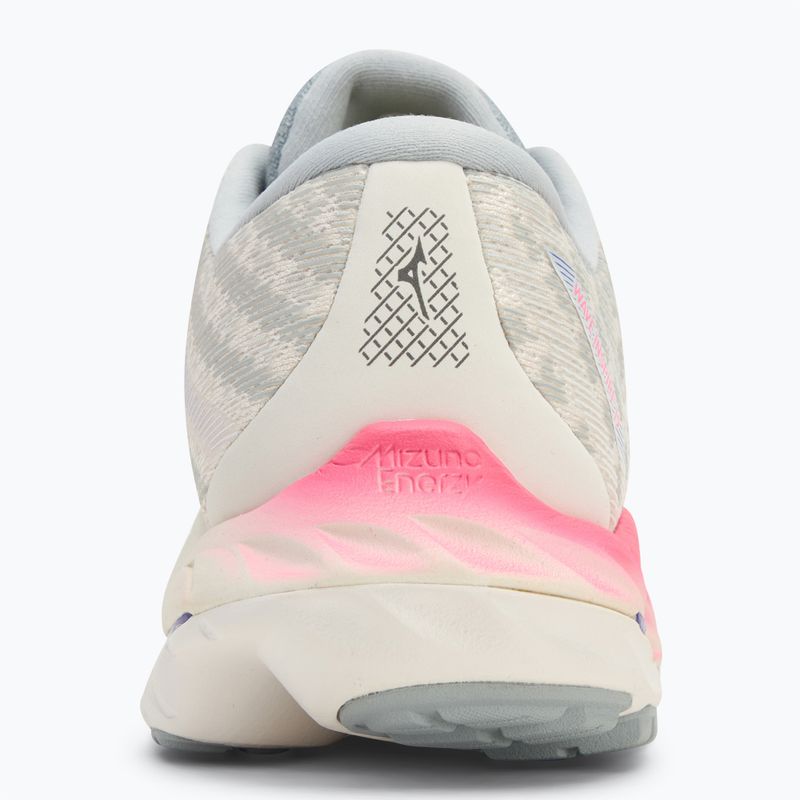 Кросівки для бігу жіночі Mizuno Wave Inspire 19 snow white/ hi vis pink/ purple punch 6