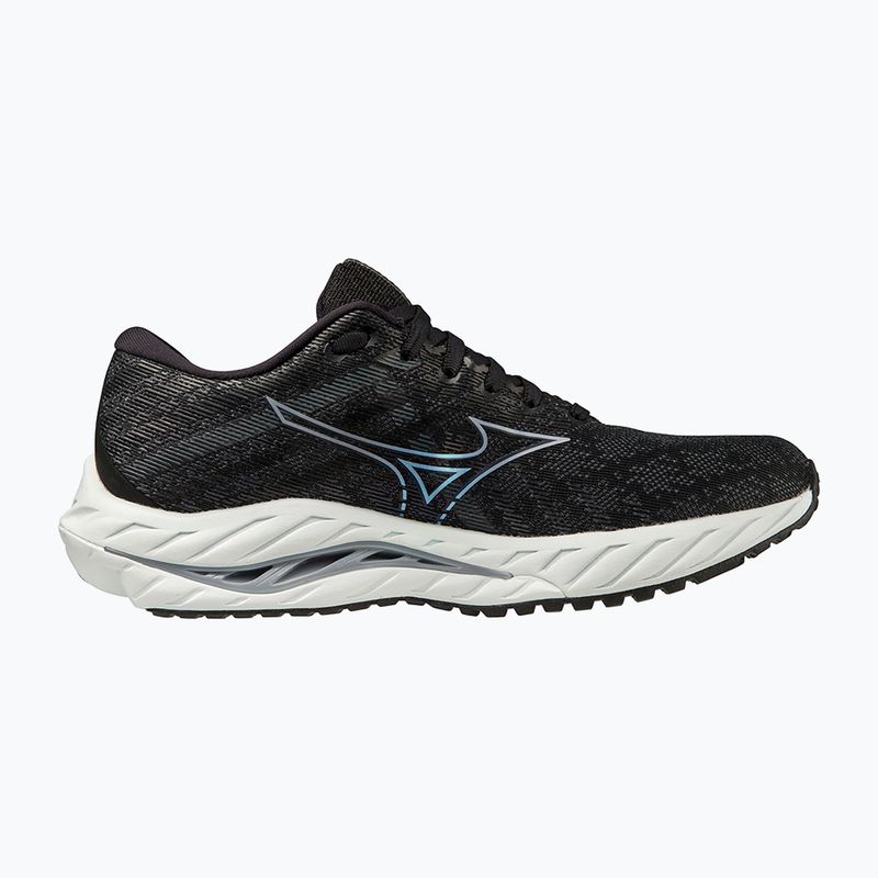 Кросівки для бігу жіночі Mizuno Wave Inspire 19 D black/ silver/ snowcrest 9