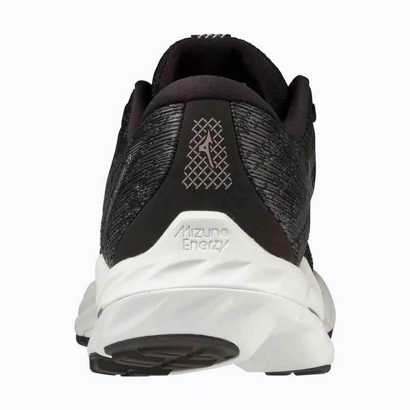 Кросівки для бігу жіночі Mizuno Wave Inspire 19 D black/ silver/ snowcrest 10