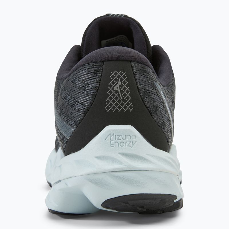 Кросівки для бігу жіночі Mizuno Wave Inspire 19 D black/ silver/ snowcrest 6