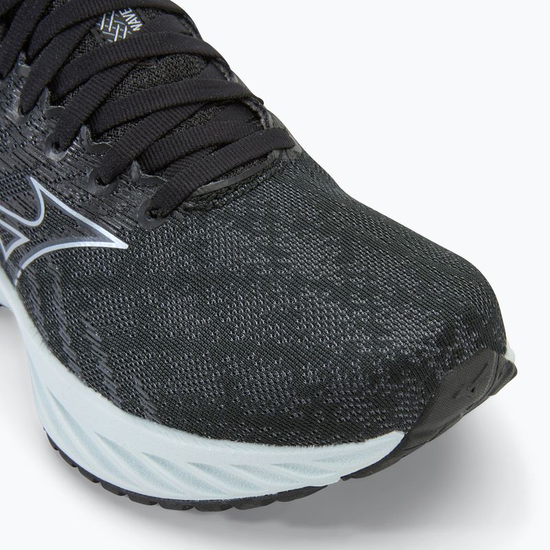 Кросівки для бігу жіночі Mizuno Wave Inspire 19 D black/ silver/ snowcrest 7