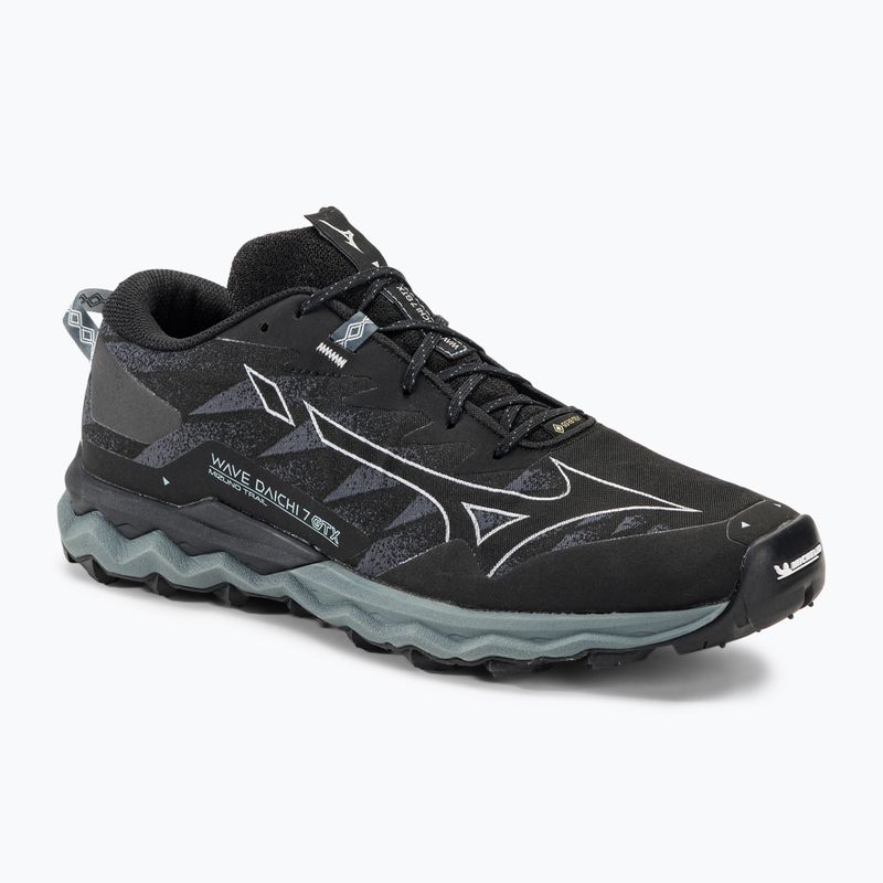 Кросівки для бігу чоловічі Mizuno Wave Daichi 7 GTX black/ombre blue/stormy weather