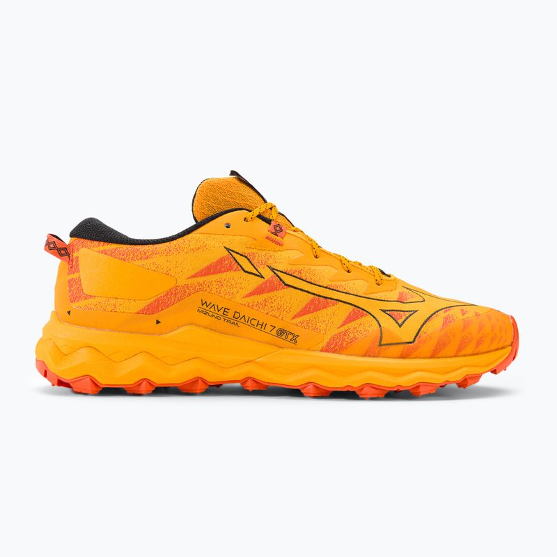 Кросівки для бігу чоловічі Mizuno Wave Daichi 7 GTX zinnia/tigerlily/black 2