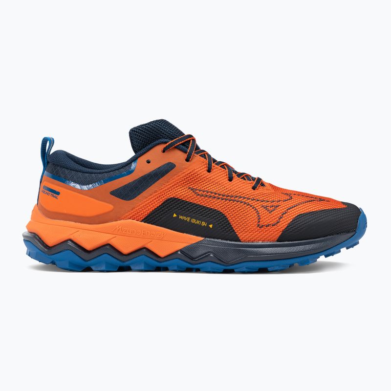 Чоловічі кросівки Mizuno Wave Ibuki 4 tigerlily/dblue/sblue 2