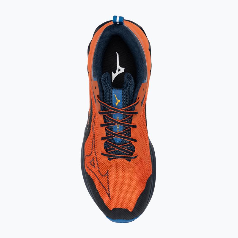 Чоловічі кросівки Mizuno Wave Ibuki 4 tigerlily/dblue/sblue 5