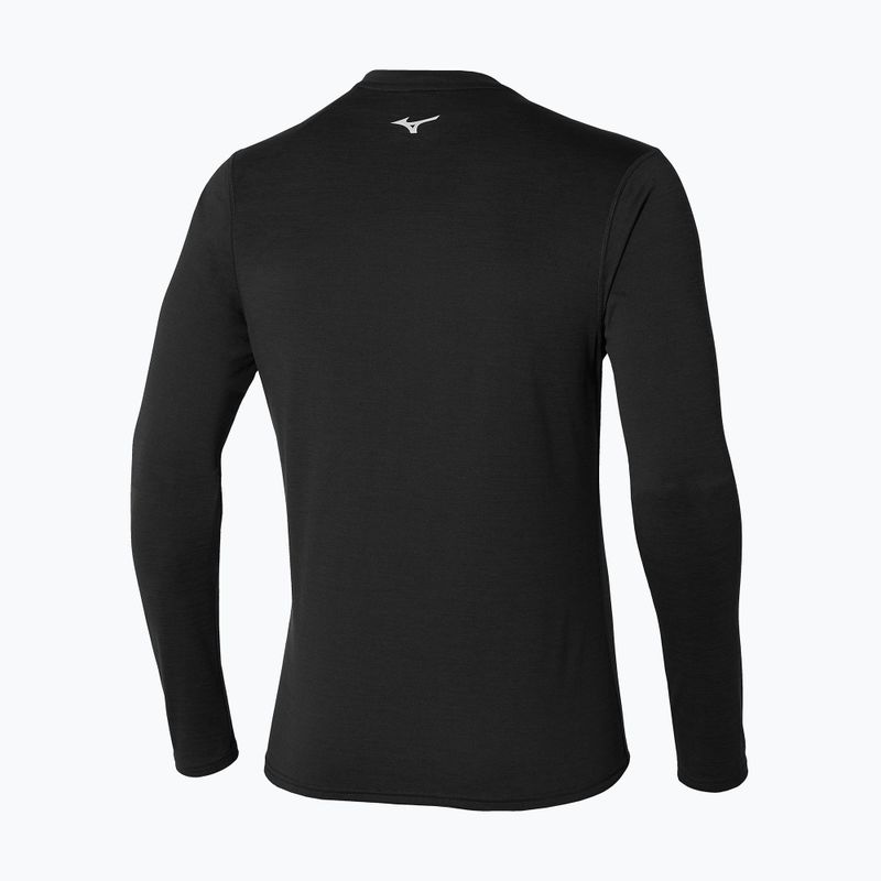 Кофта для бігу чоловіча Mizuno Impulse Core Half Zip black 2