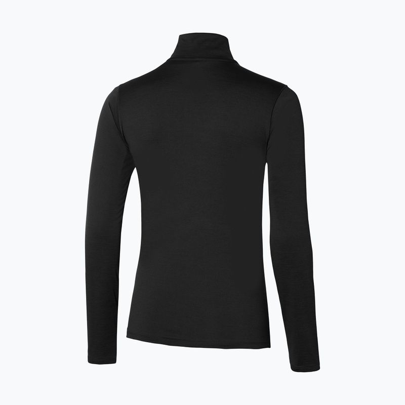 Кофта для бігу жіноча Mizuno Impulse Core Half Zip black 2