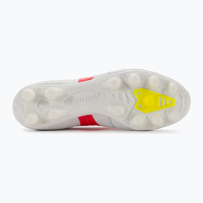 Чоловічі футбольні бутси Mizuno Morelia II Elite MD білі/квітковий корал2/болт2 5