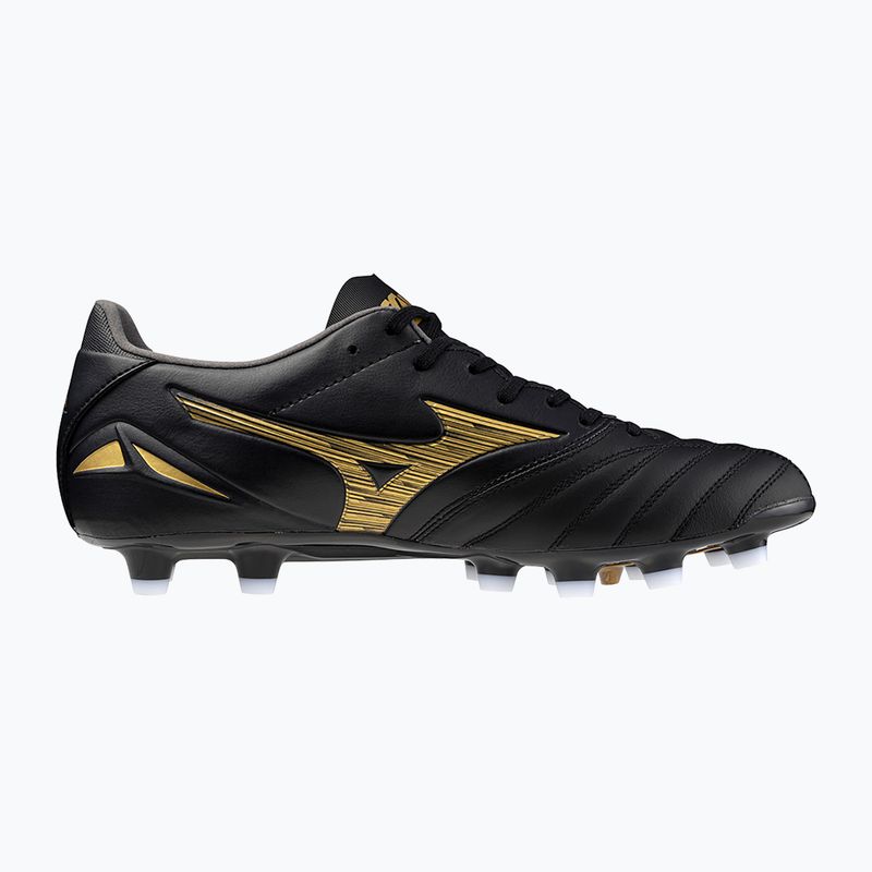 Чоловічі футбольні бутси Mizuno Morelia Neo IV Pro AG чорний/золотий/чорний 7