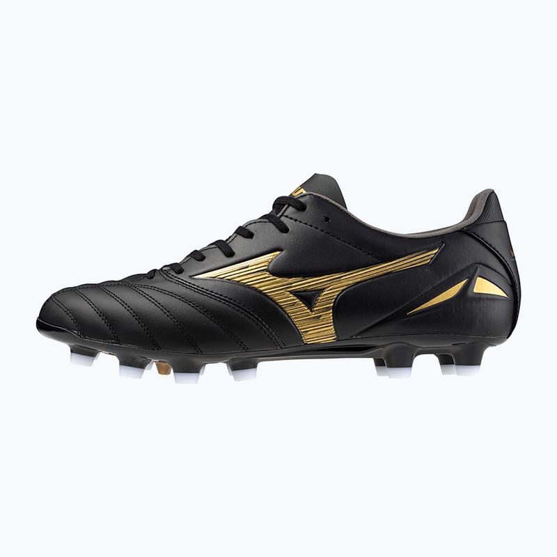 Чоловічі футбольні бутси Mizuno Morelia Neo IV Pro MD чорний/золотий/чорний 8