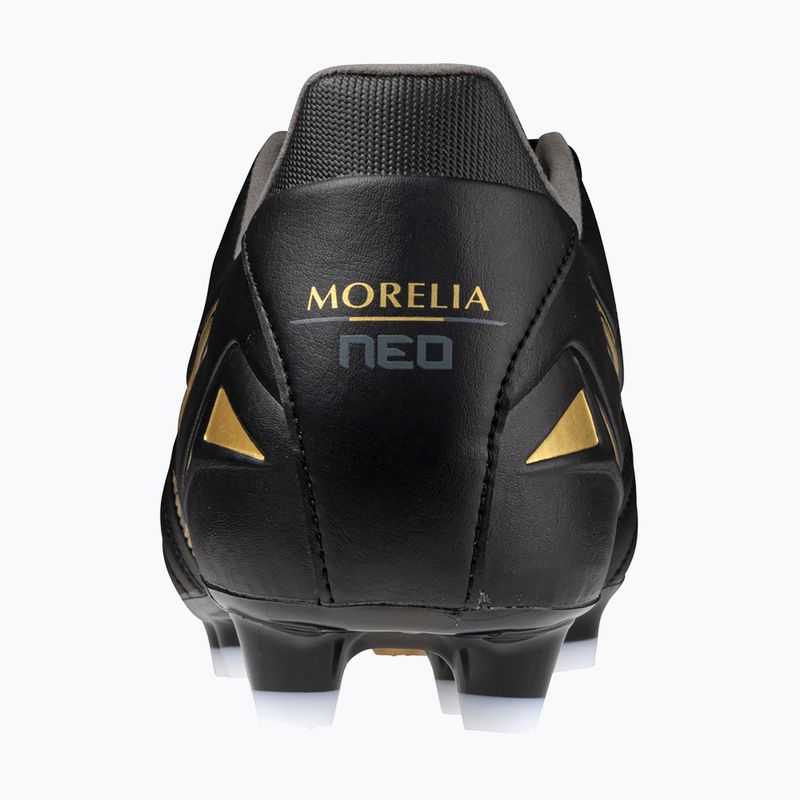 Чоловічі футбольні бутси Mizuno Morelia Neo IV Pro MD чорний/золотий/чорний 9