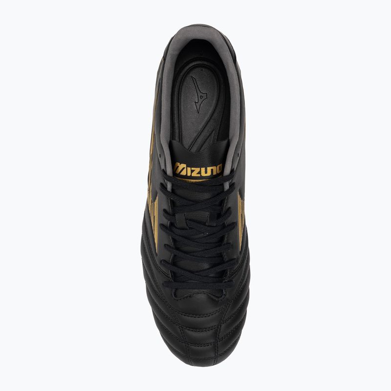 Чоловічі футбольні бутси Mizuno Morelia Neo IV Pro MD чорний/золотий/чорний 6