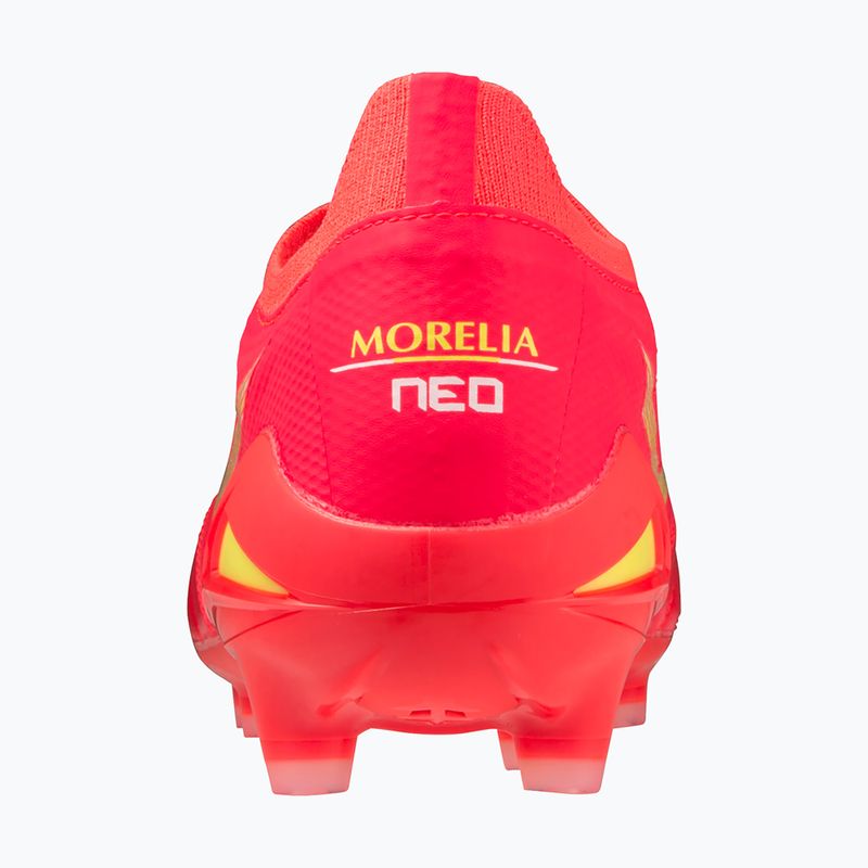 Чоловічі футбольні бутси Mizuno Morelia Neo IV Beta Elite MD flery coral2/bolt2/flery coral2 8