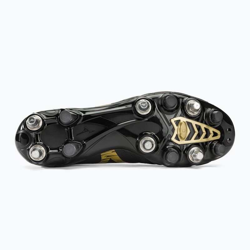 Кросівки футбольні чоловічі Mizuno Morelia Neo IV Beta SG black/gold/black 4