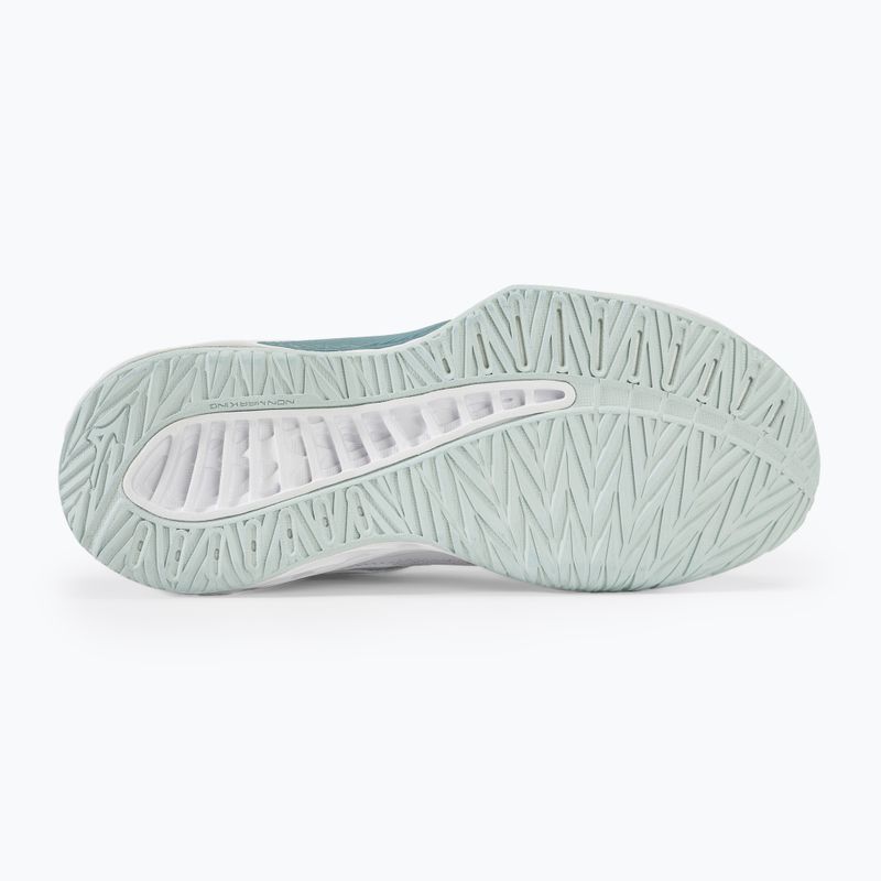 Дитячі волейбольні кросівки Mizuno Lightning Star Z7 JR білі/сірі/зелені 4