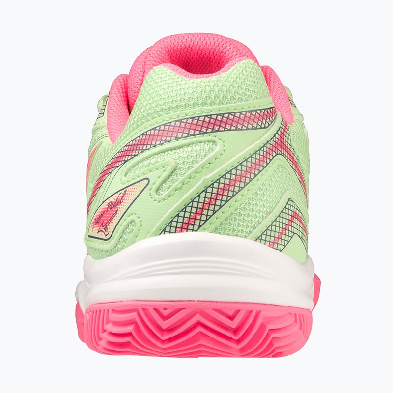 Кросівки для гри в падел Mizuno Break Shot 4 Padel patina green/high vis pink/white 4
