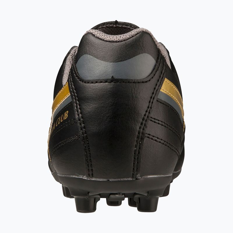 Кросівки футбольні дитячі Mizuno Morelia II Club Jr AG black/gold/dark shadow 4