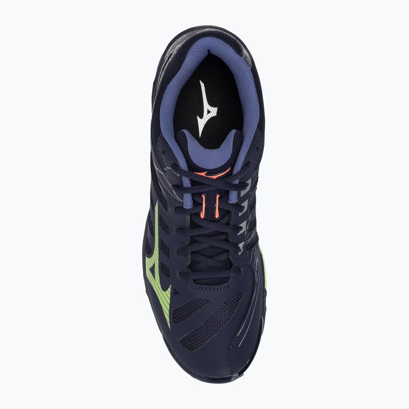 Кросівки баскетбольні Mizuno Wave Voltage evening blue/tech green/lolite 7