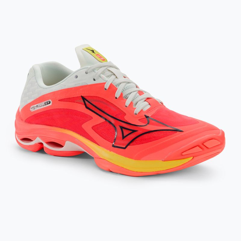 Кросівки волейбольні чоловічі Mizuno Wave Lightning Z7 neon flame / black / bolt2 neon