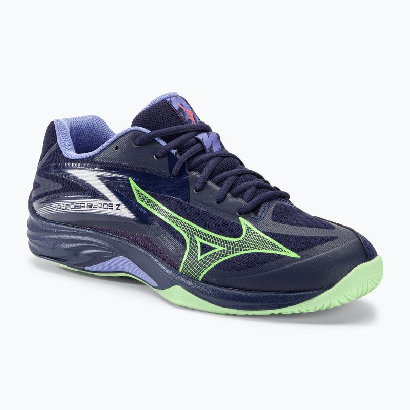 Кросівки баскетбольні чоловічі Mizuno Thunder Blade Z evening blue/tech green/ olite