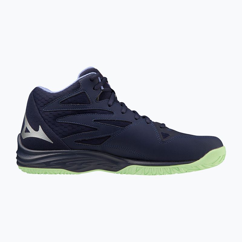 Кросівки баскетбольні чоловічі Mizuno Thunder Blade Z Mid evening blue/tech green/lolite 3