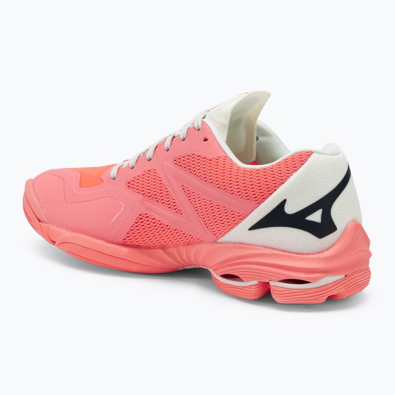 Жіночі волейбольні кросівки Mizuno Wave Lightning Z7 candycoral/black/bolt2neon 3