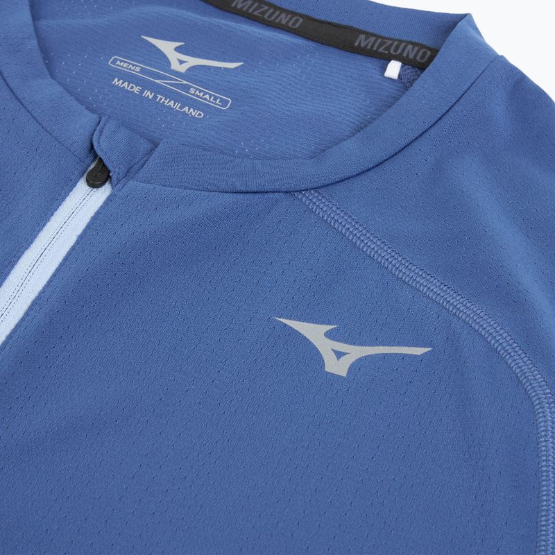 Футболка для бігу чоловіча Mizuno Trail DryAeroFlow HZ Tee federal blue 3