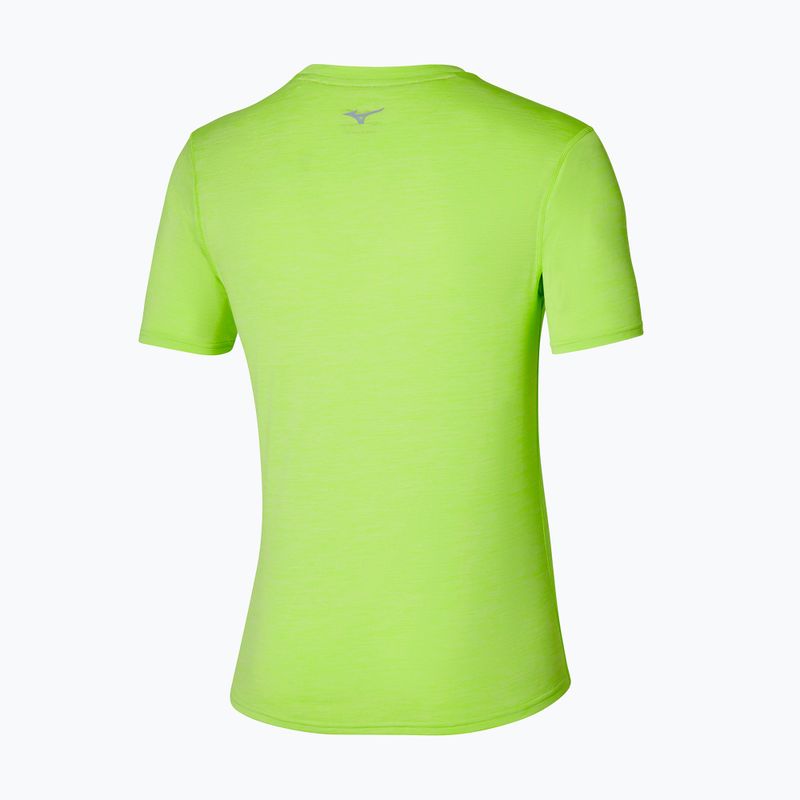 Футболка для бігу чоловіча Mizuno Core Run Tee lime 2