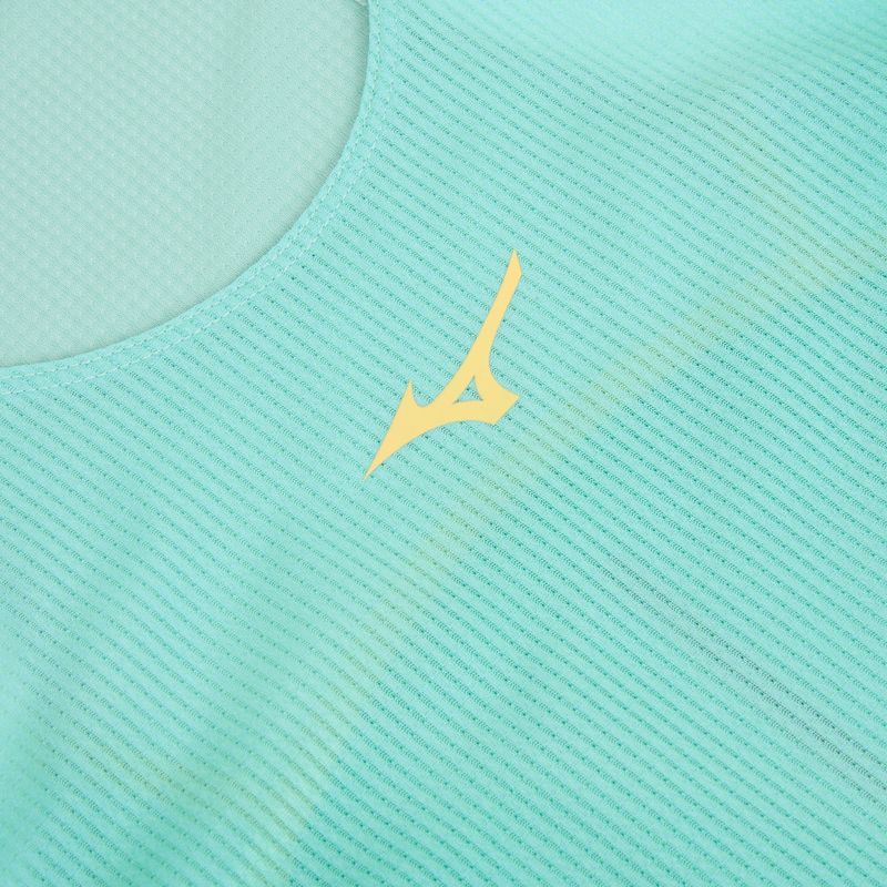 Танк топ для бігу жіночий Mizuno Aero Tank blue turquoise 3