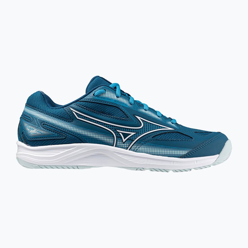 Кросівки тенісні Mizuno Break Shot 4 AC moroccan blue / white / blue glow 8