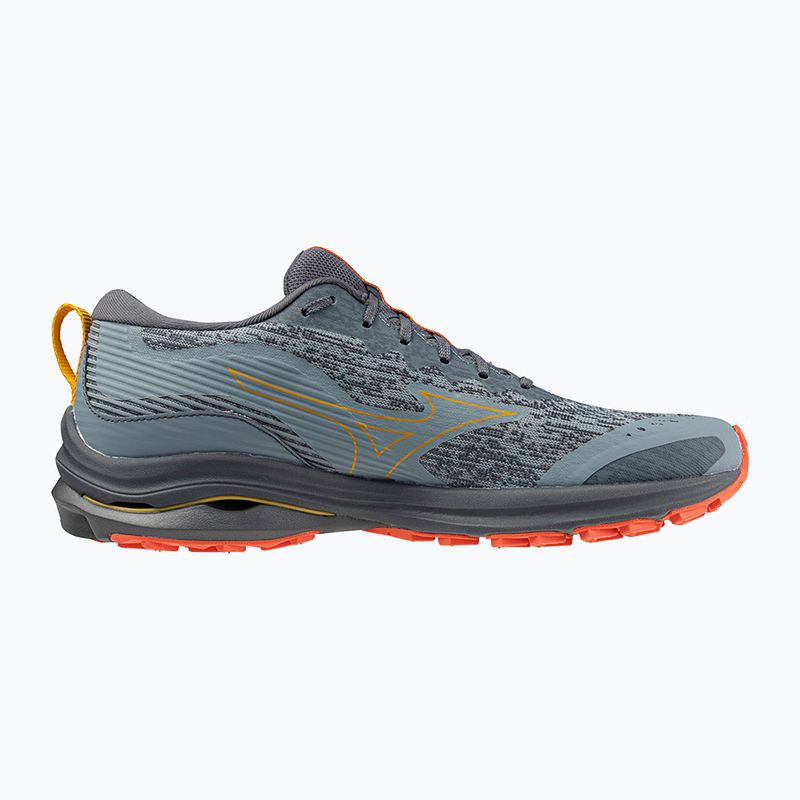Чоловічі кросівки Mizuno Wave Rider TT свинцевий/цитрусовий/гарячий корал 8