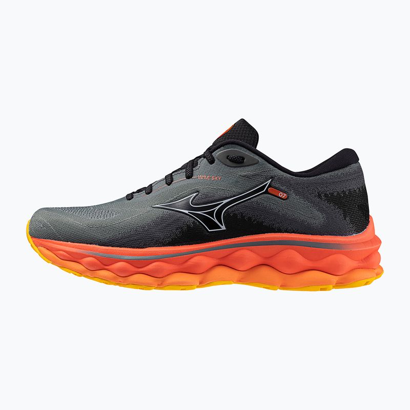 Чоловічі кросівки Mizuno Wave Sky 7 турбулентність/нікель/гарячий корал 4