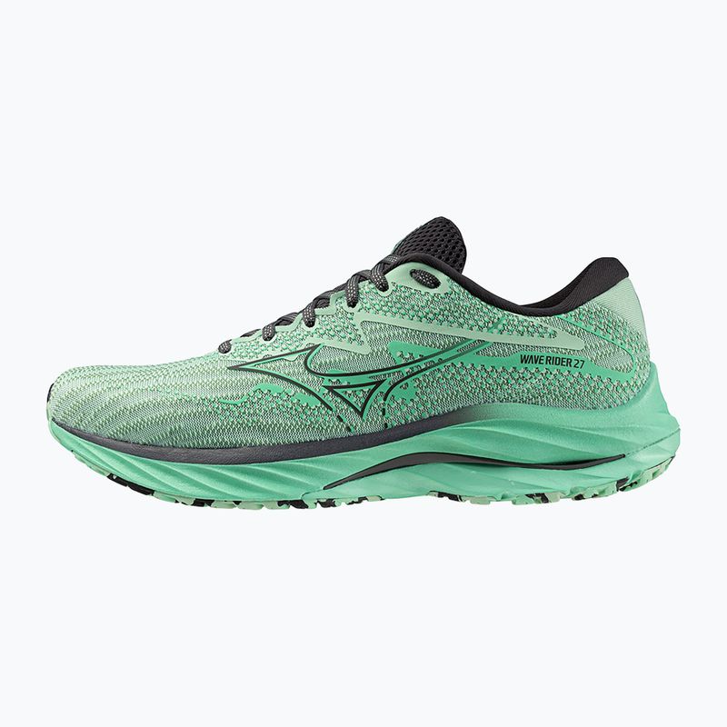 Чоловічі кросівки Mizuno Wave Rider 27 сірий нефрит/чорна устриця/нефритовий крем 2