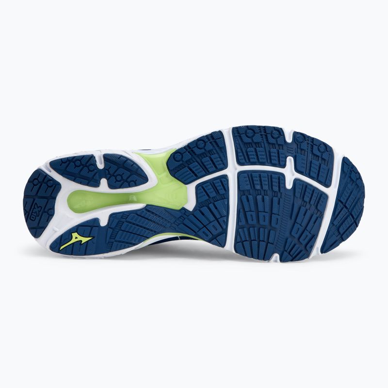 Кросівки для бігу чоловічі Mizuno Wave Prodigy 5 navy peony/ white/ sharp green 4