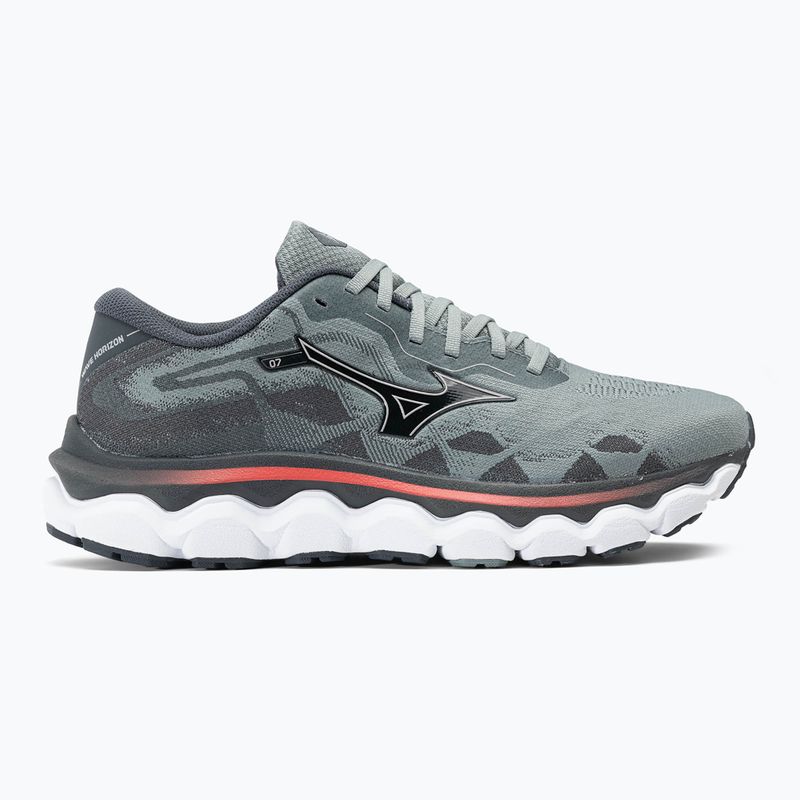 Чоловічі бігові кросівки Mizuno Wave Horizon 7 свинець/нікель/кайєнн 2