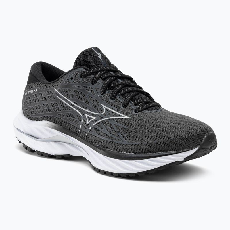 Чоловічі бігові кросівки Mizuno Wave Inspire 20 чорне дерево/білий/чорний