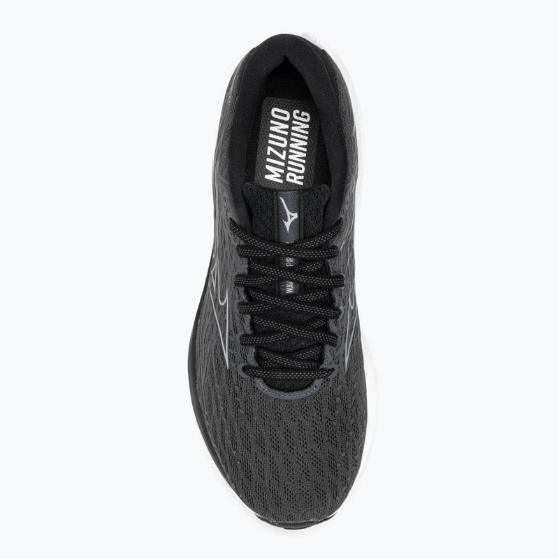 Чоловічі бігові кросівки Mizuno Wave Inspire 20 чорне дерево/білий/чорний 6