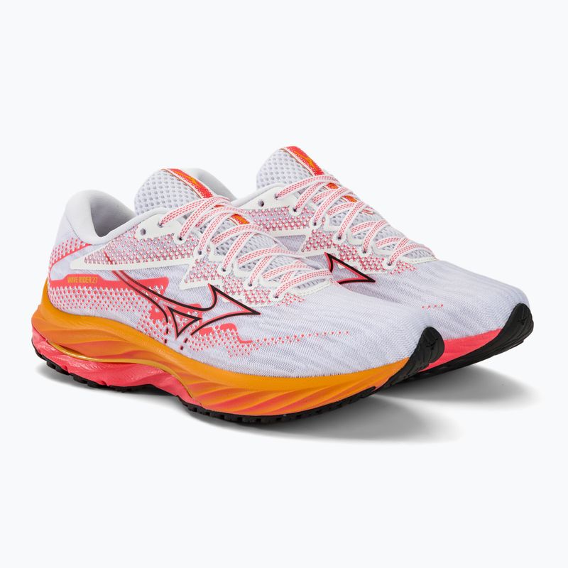 Жіночі бігові кросівки Mizuno Wave Rider 27 білі/чорні/дубарі 5