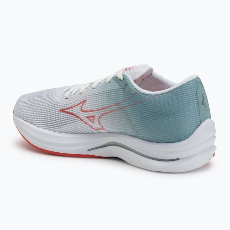 Кросівки для бігу жіночі Mizuno Wave Rebellion Sonic 2 river white/cayenne/gray mist 3