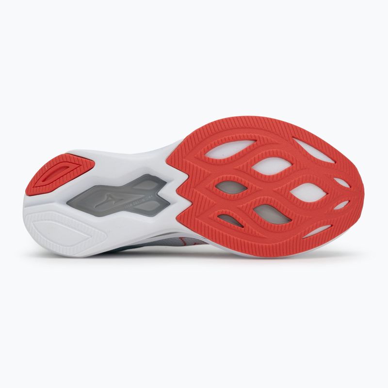 Кросівки для бігу жіночі Mizuno Wave Rebellion Sonic 2 river white/cayenne/gray mist 4