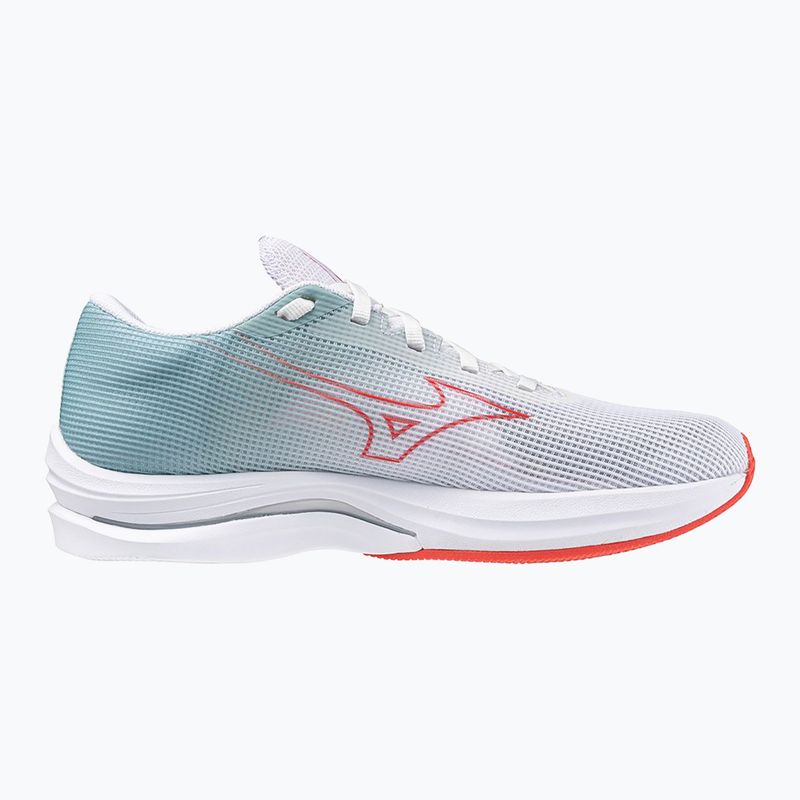 Кросівки для бігу жіночі Mizuno Wave Rebellion Sonic 2 river white/cayenne/gray mist 2