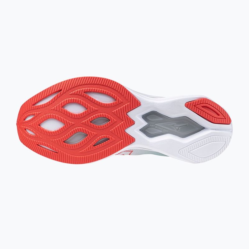 Кросівки для бігу жіночі Mizuno Wave Rebellion Sonic 2 river white/cayenne/gray mist 3